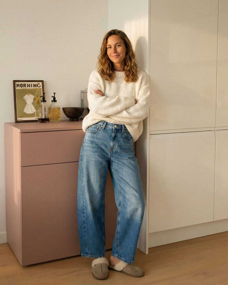 Andie Barrel Crop in Vorale