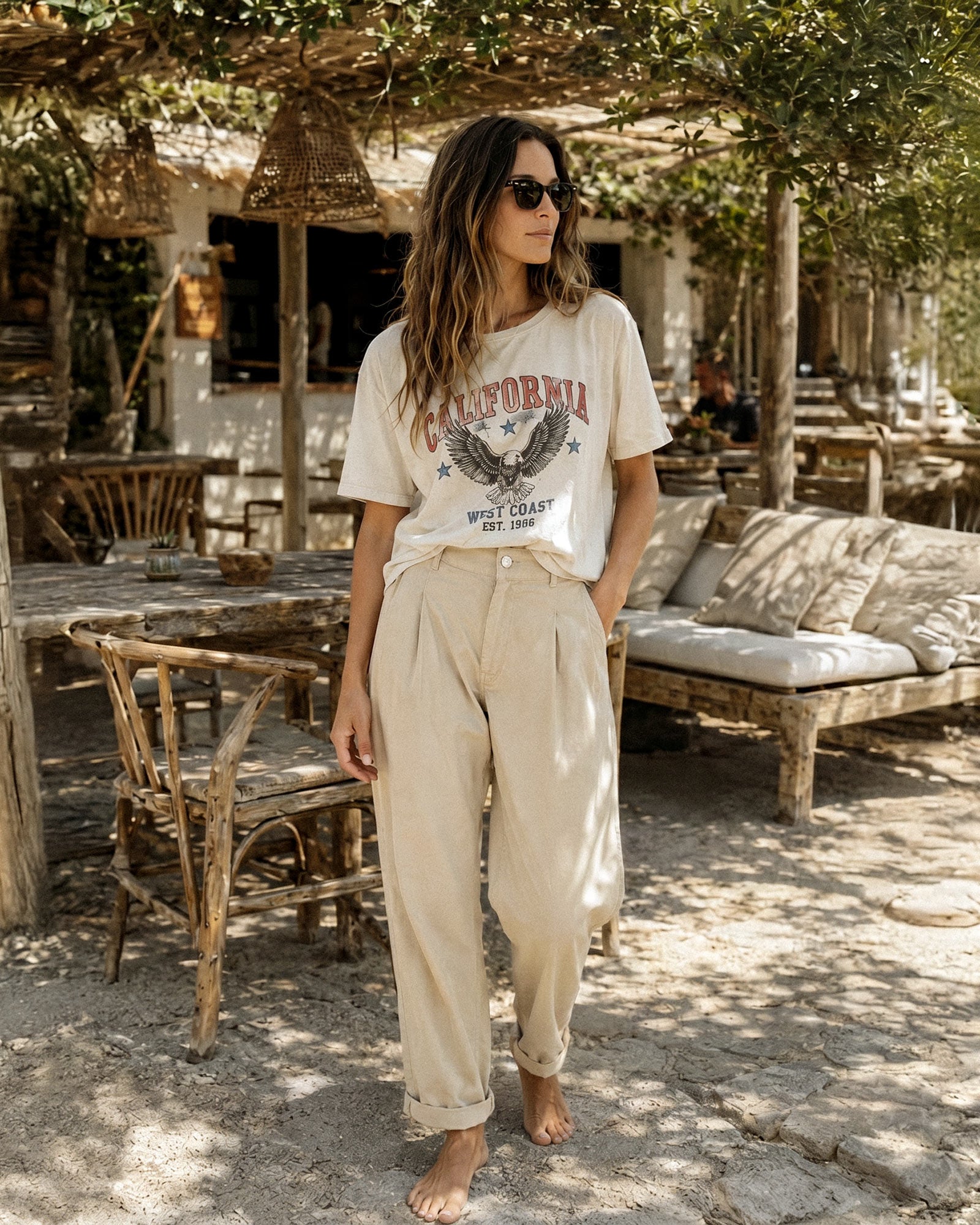 Isla Pleated Pant - Linen