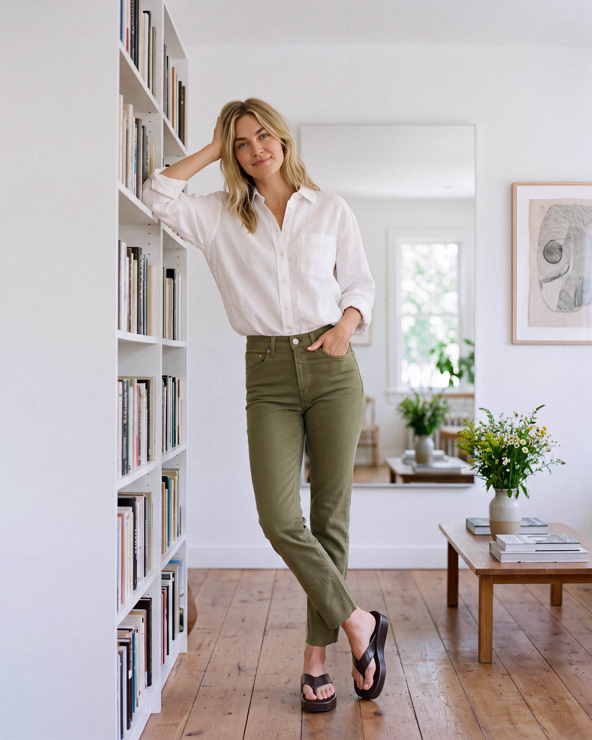 Discover the Bree Slim Skinny in Pine, a modern twist on the classic skinny fit. Enjoy comfort and style with this signature Edwin design, perfect for any occasion.