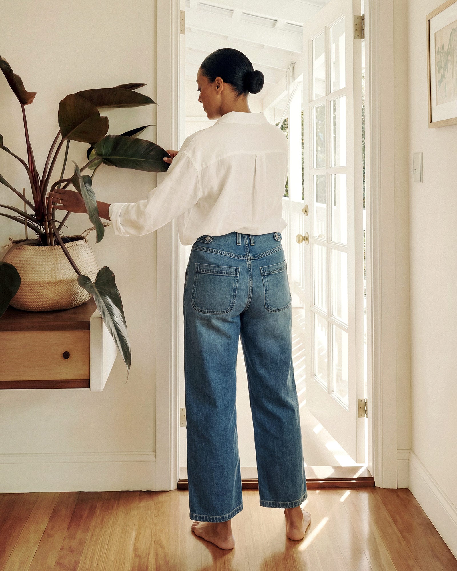 Stevie Relaxed Utility Crop - Castaway
