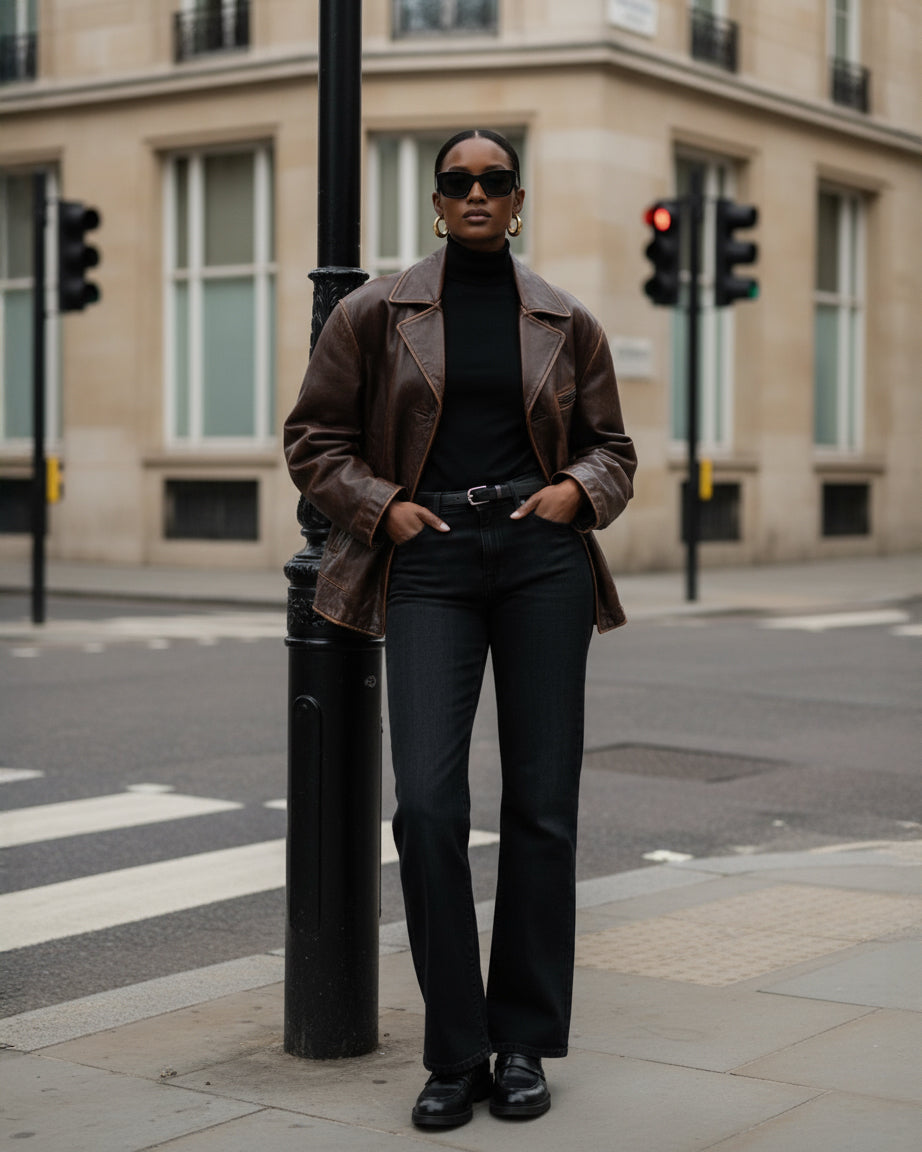 Lark Ankle Bootcut Mid Rise in Concord. Built with regenerative cotton for conscious comfort. Proudly American-made, offering movement-friendly and beautifully tailored.
