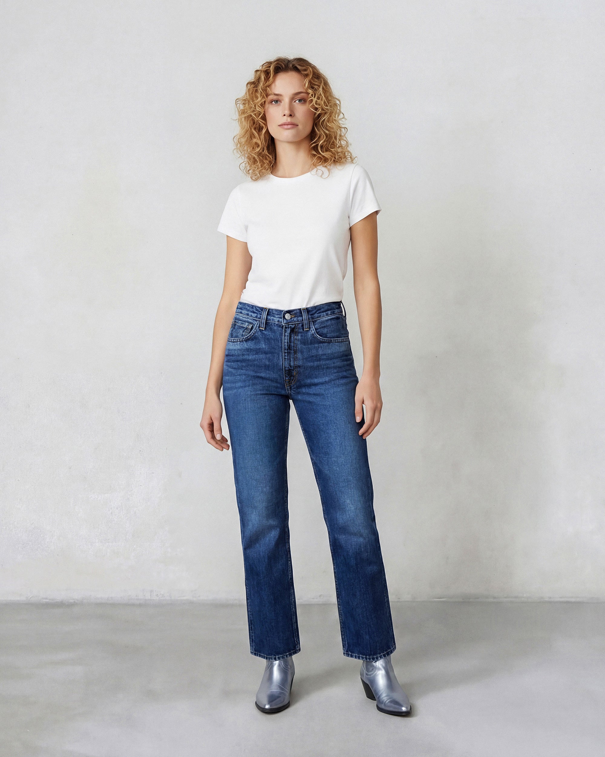 Shop EDWIN USA for Kadence Straight Leg Altair jeans, featuring a classic fit and premium denim crafted in the USA for stylish, comfortable wear.