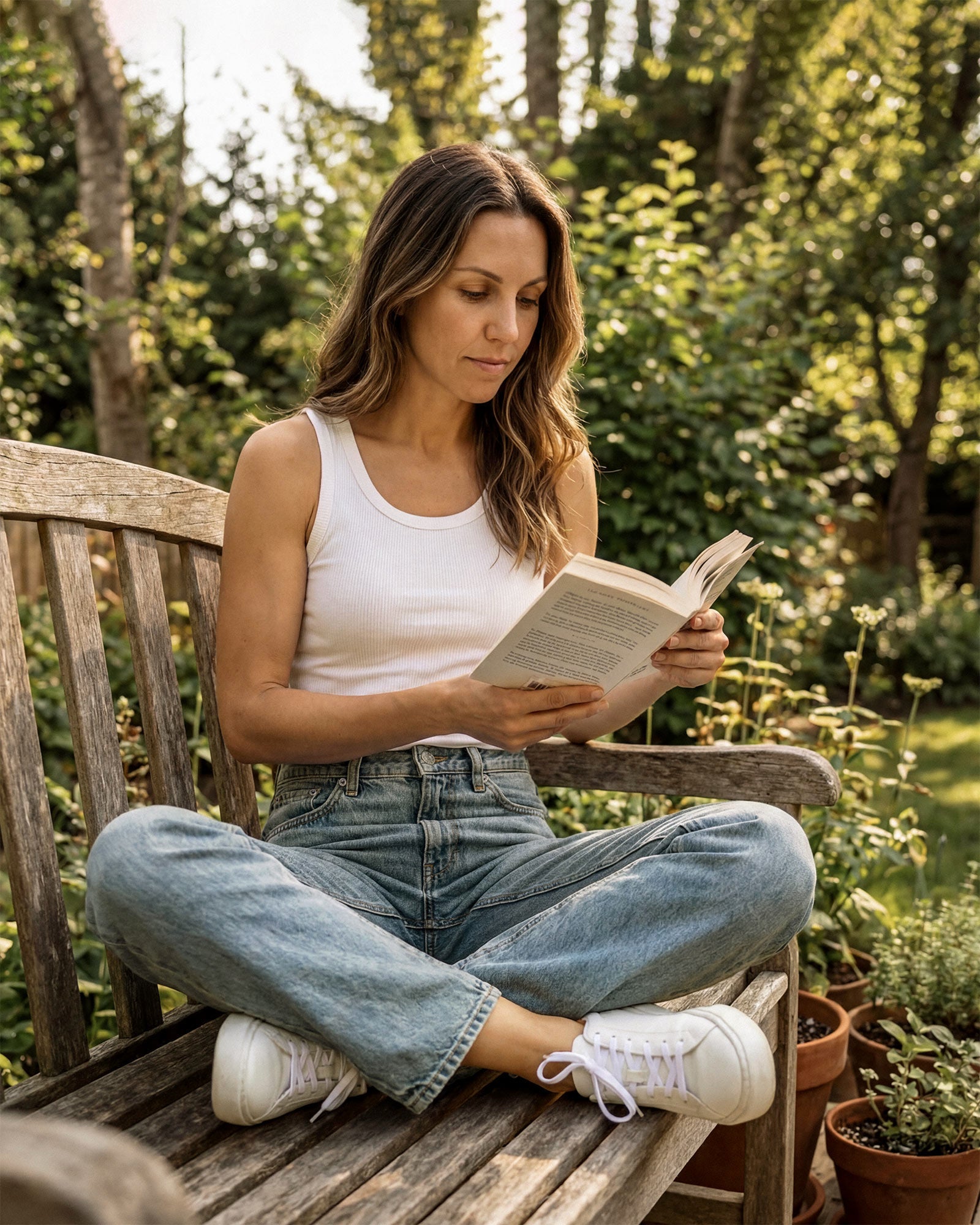 Discover the Kayla denim pant, a relaxed mini-barrel style inspired by 80s vintage. With a slightly tapered fit, it's the perfect blend of comfort and style.