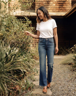 Lark Ankle Bootcut || Skyline