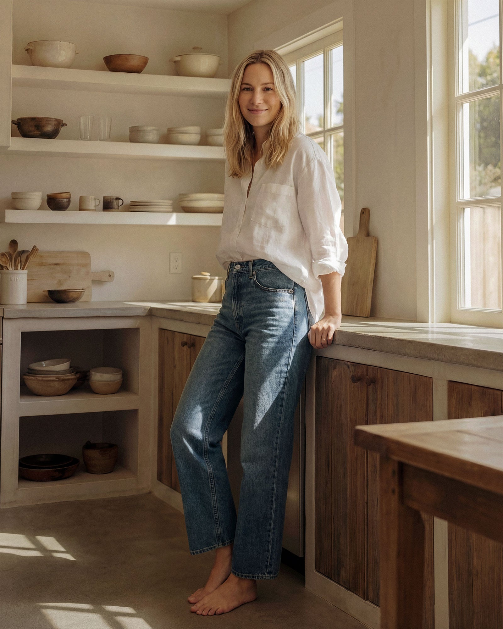 Discover the Marli Wide Leg Ankle Jean, featuring a high-rise fit that flatters your waist and hips with a relaxed silhouette. Perfect for any occasion!