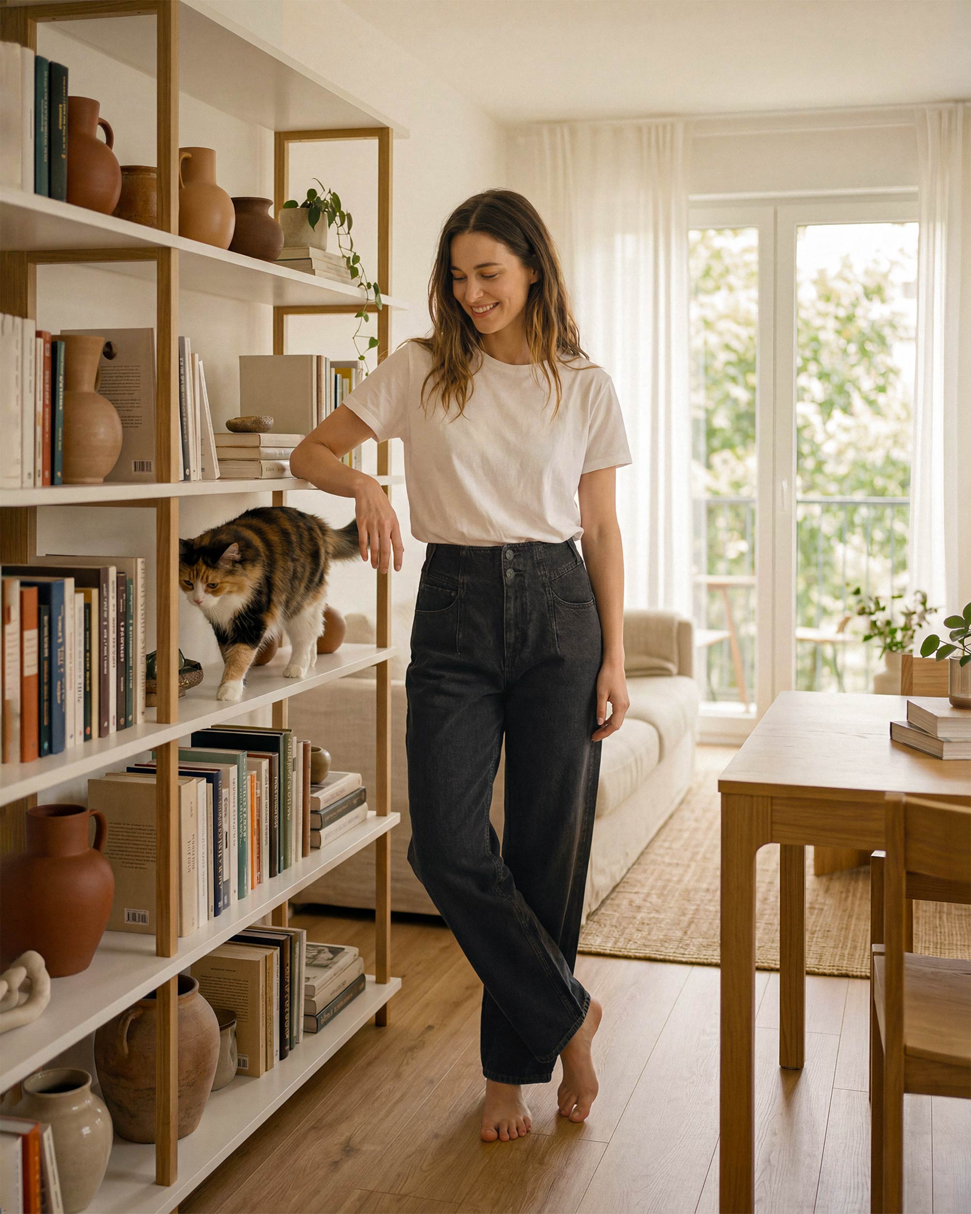 Discover the Edwin Nova Relaxed Wide Leg jeans, featuring a vintage-inspired fit and ultra high rise for ultimate comfort and style. Elevate your wardrobe today!