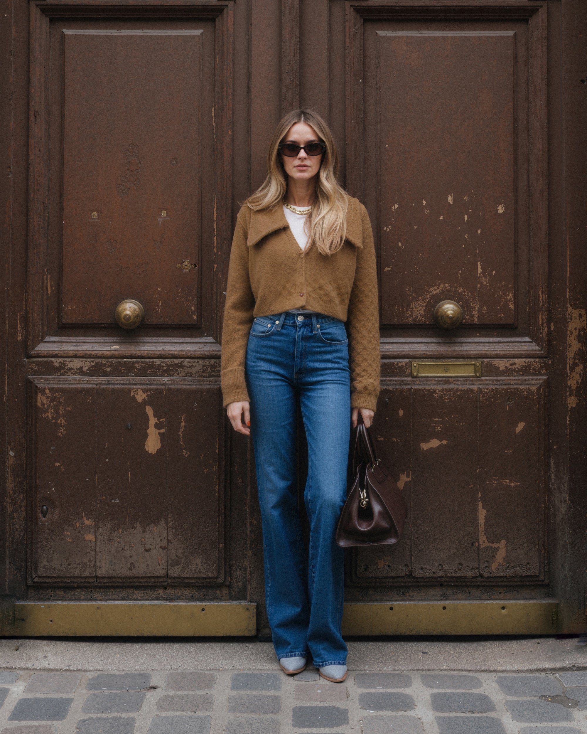 Discover Ryder high-rise flare denim pants for a flattering fit at the waist and a classic flare leg opening for effortless chic style.