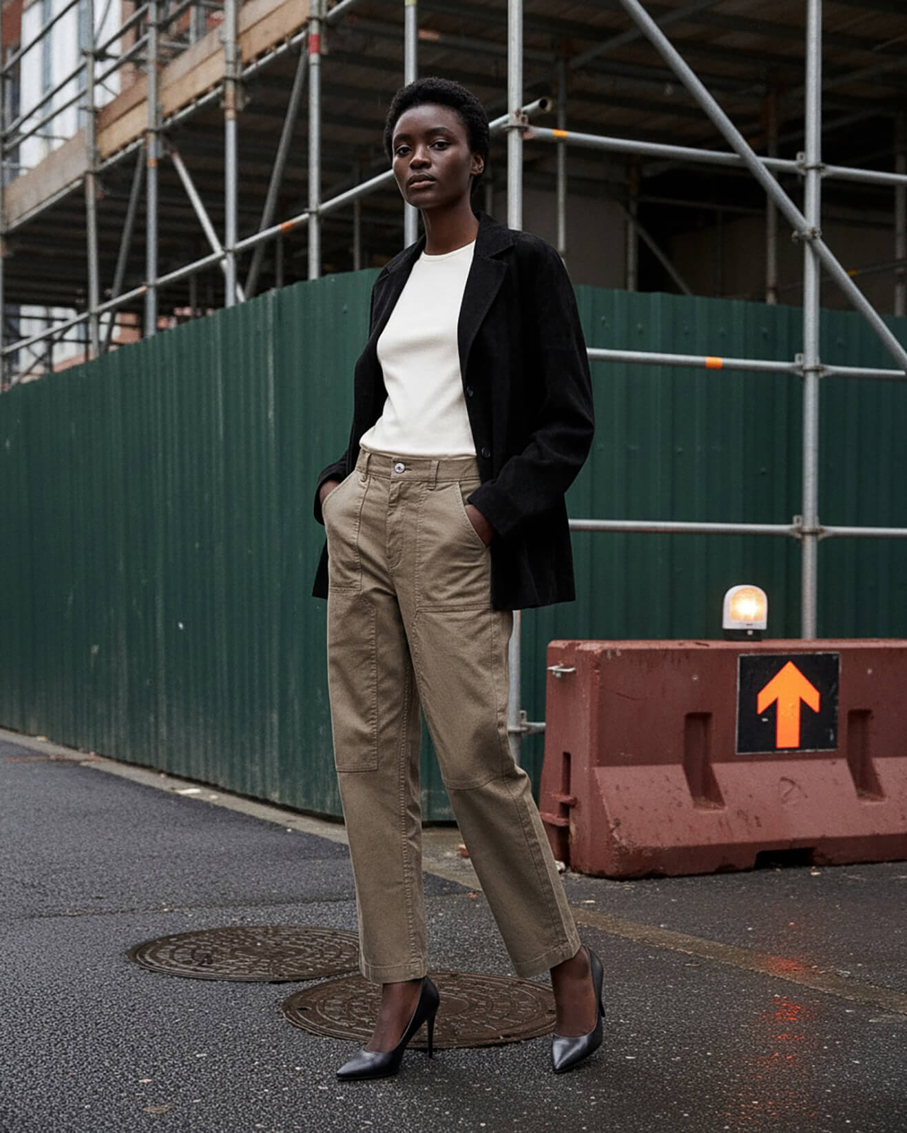Discover the versatile Hayley Pant, crafted from organic cotton for ultimate comfort. Perfect for work or a night out, these stylish pull-on pants elevate any outfit.