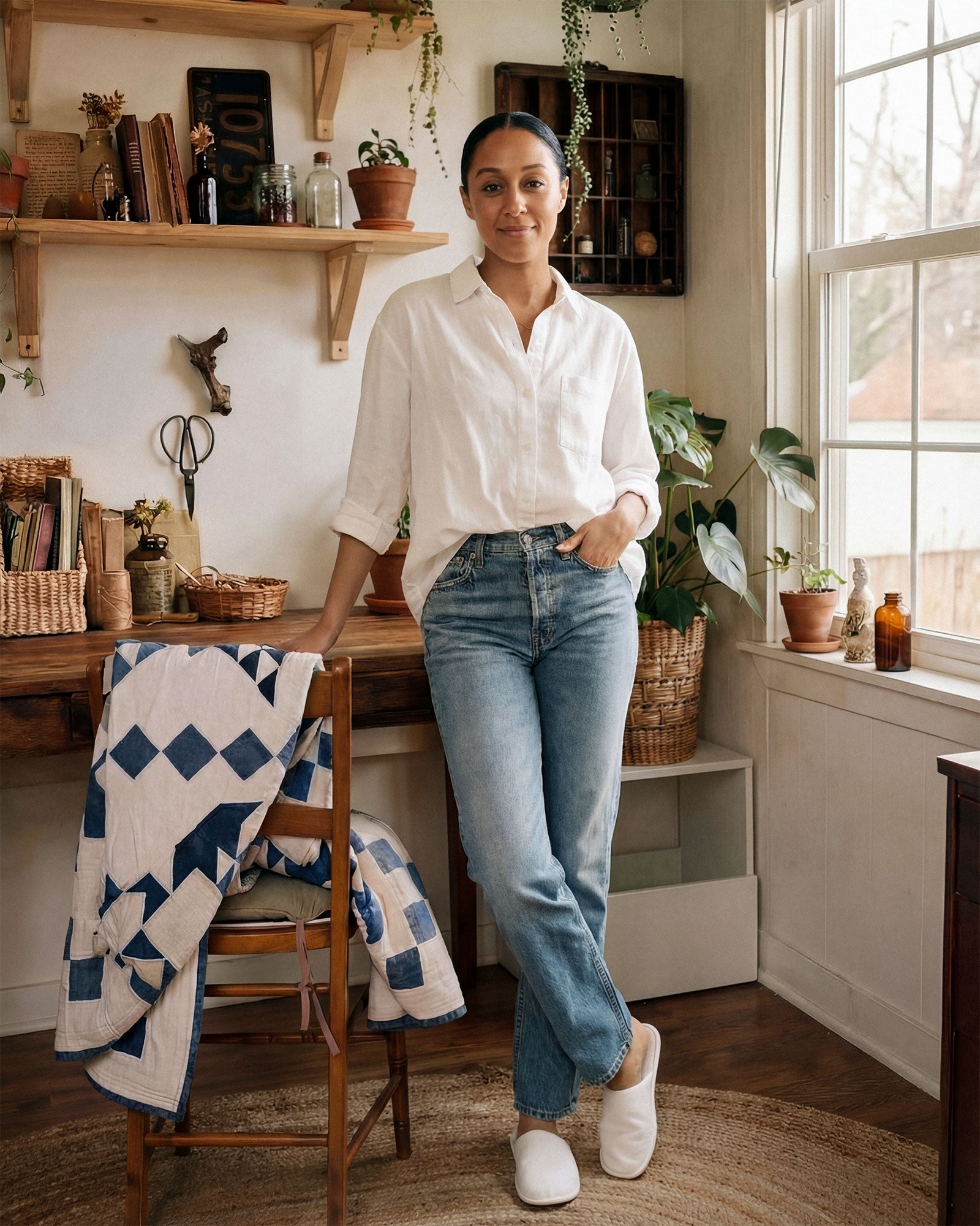 Discover the TASH, a relaxed '90s jean designed for a laid-back vibe. With a straight leg and low-slung fit, it’s perfect for a stylish, boyish look this summer.
