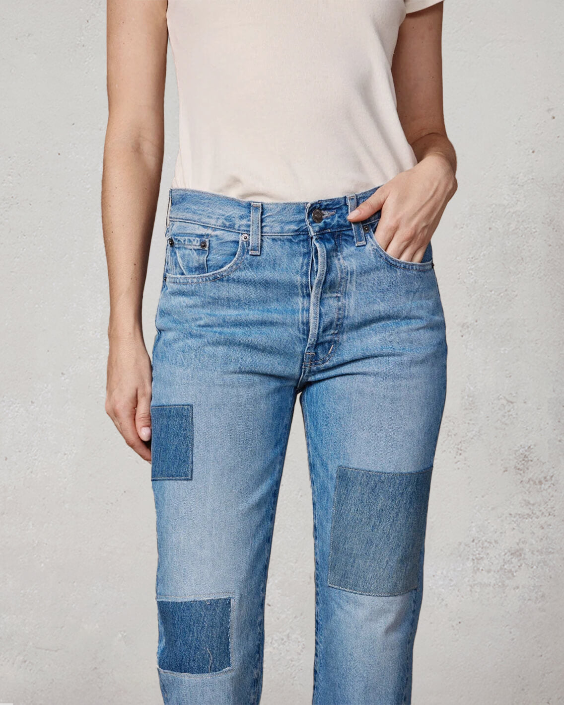 Discover the Kali Ankle Patchwork in Windsor, a bestselling style reimagined with vintage flair. Elevate your wardrobe with this chic and versatile silhouette.