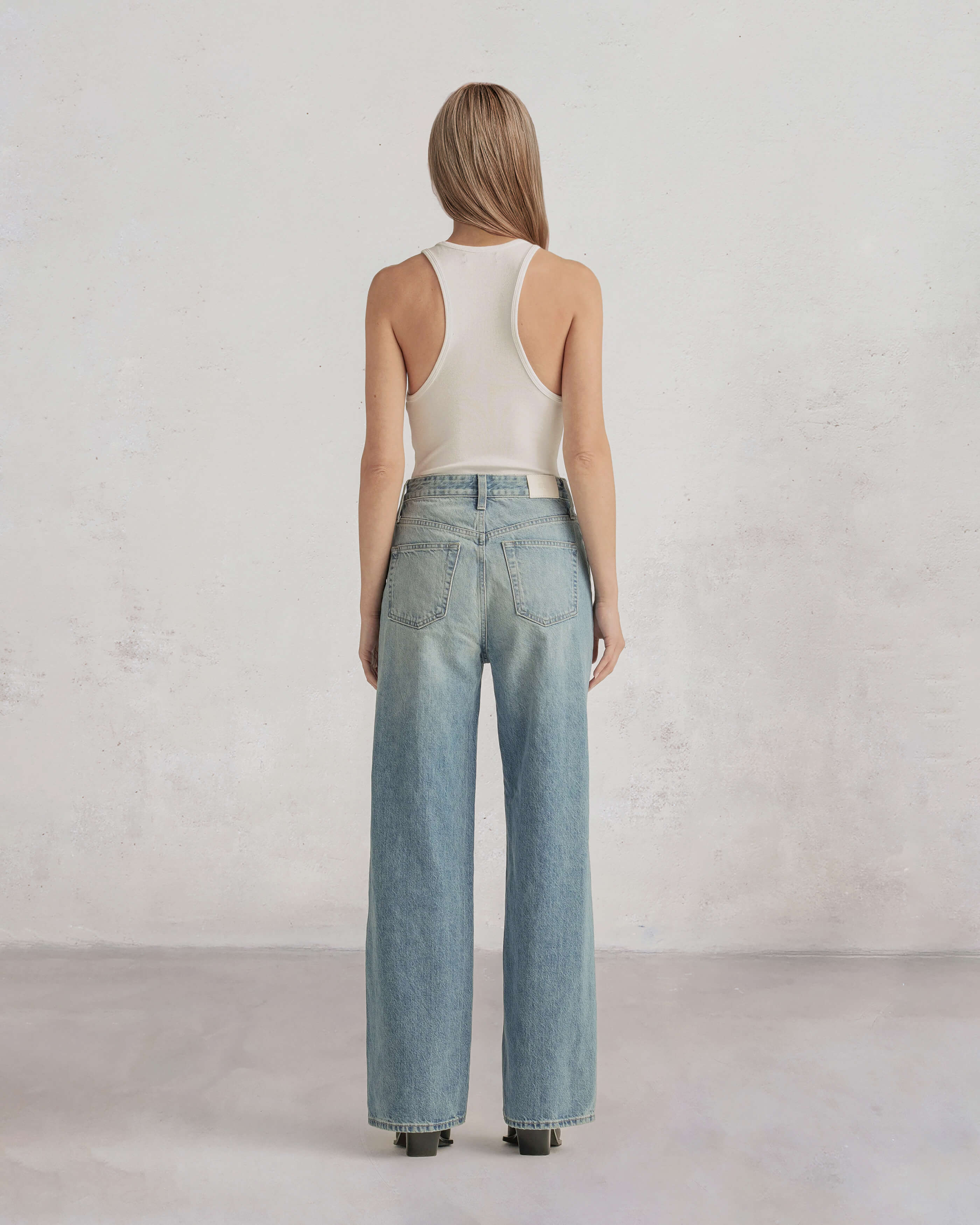 Discover the Edwin Nova wide leg denim pants, featuring a vintage-inspired fit and ultra high rise for a stylish, relaxed look that flatters every figure.