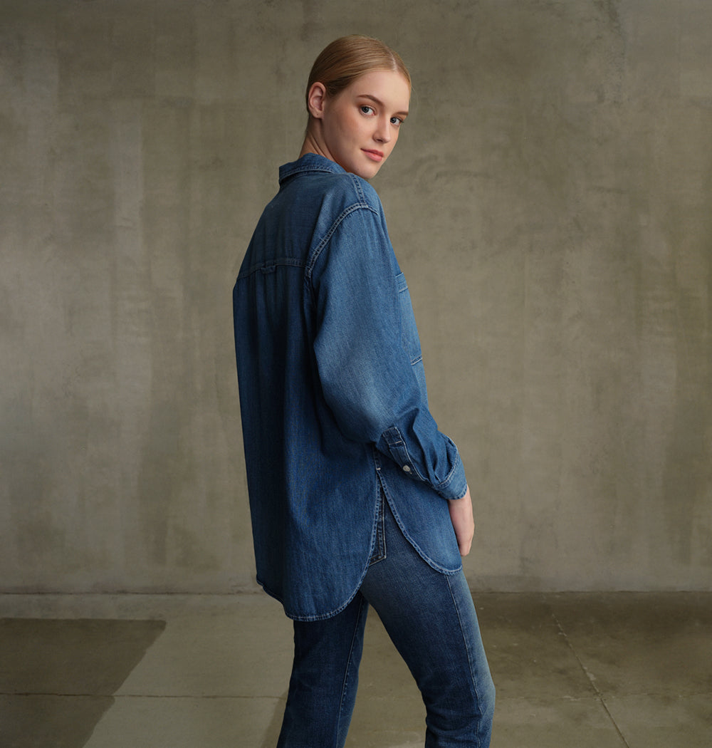 Premium Denim Shirt for Women Tempest Denim Shirt EDWIN USA