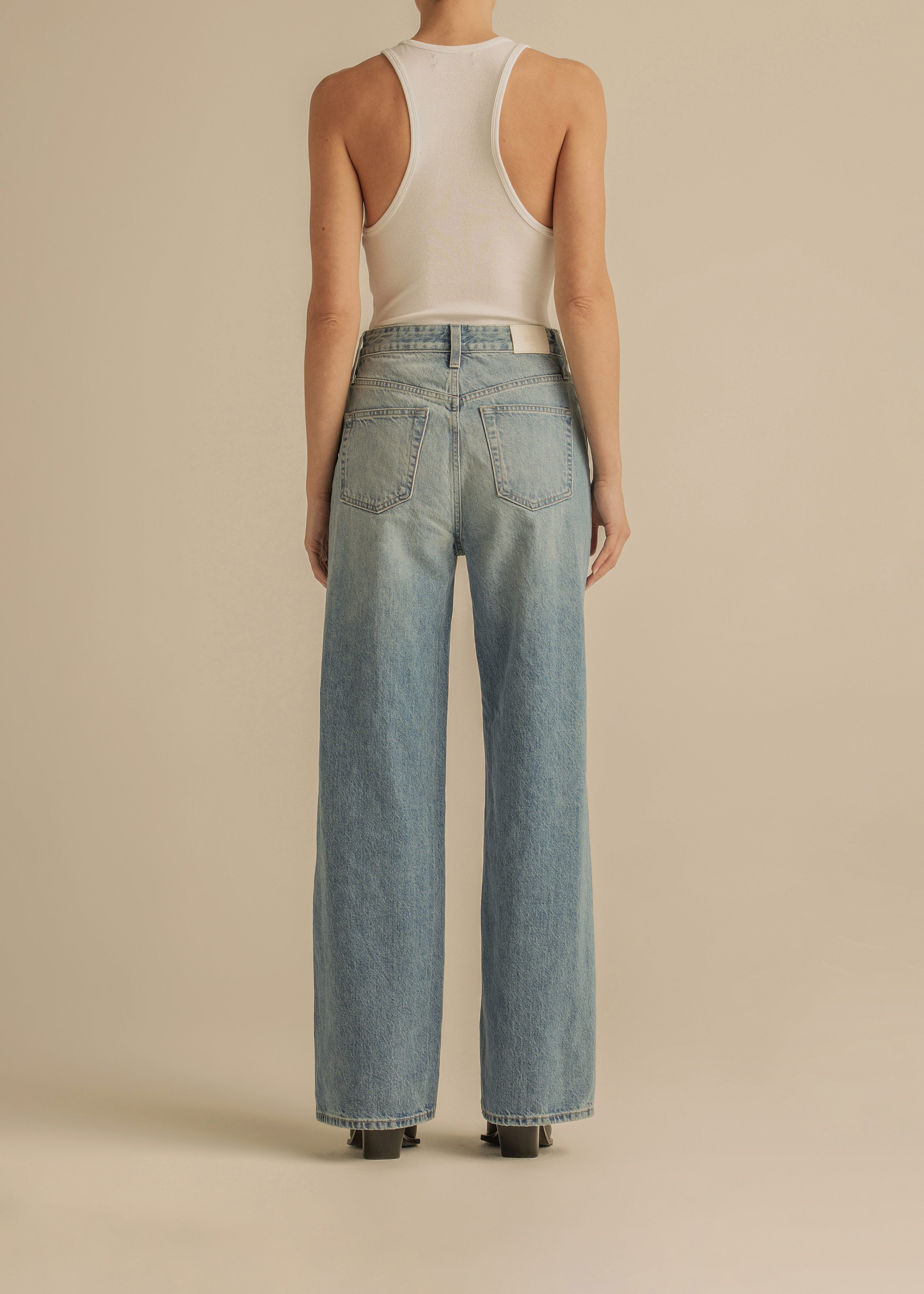 Discover the Edwin Nova wide leg denim pants, featuring a vintage-inspired fit and ultra high rise for a stylish, relaxed look that flatters every figure.